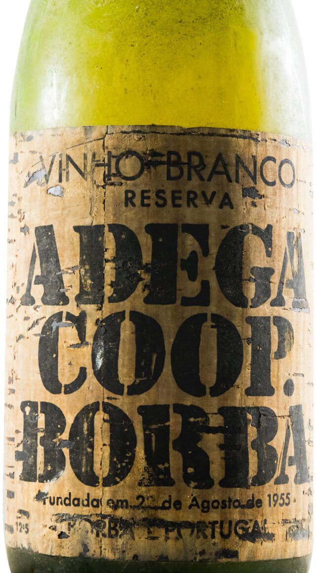 1967 Borba Reserva branco (rótulo de cortiça)