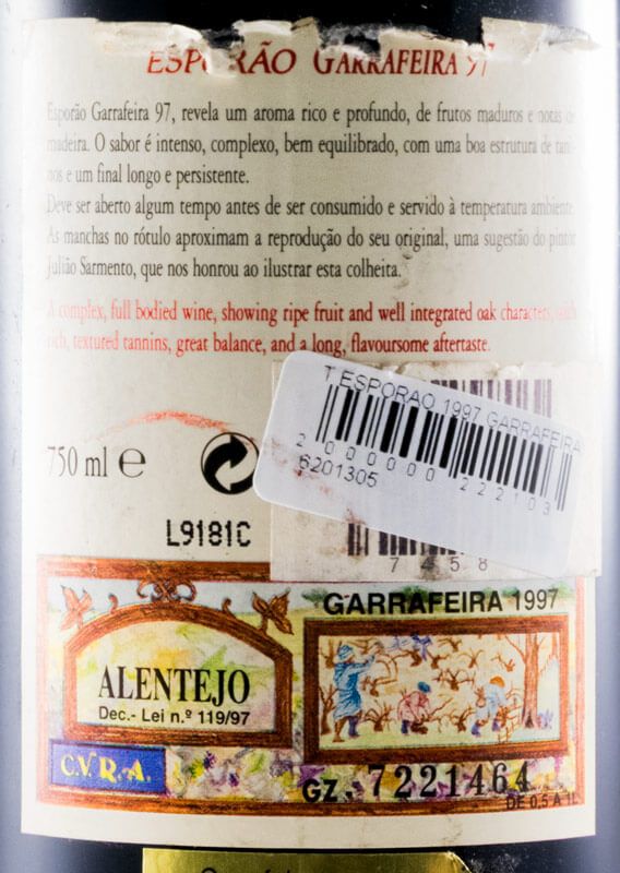 1997 Herdade do Esporão Garrafeira red