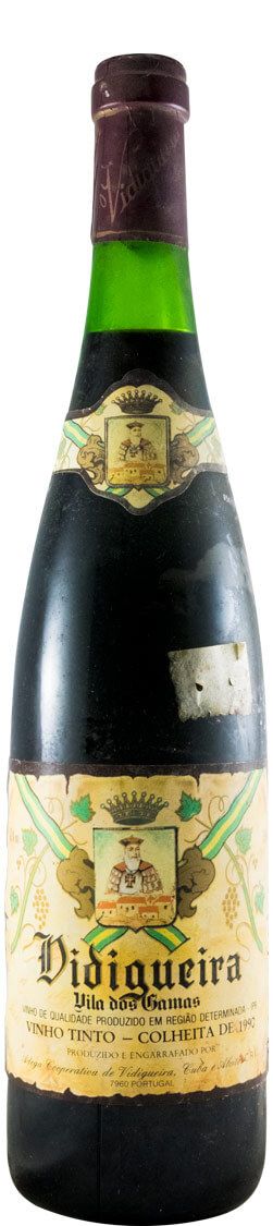 1990 Vidigueira Vila dos Gamas tinto