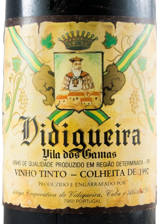 1990 Vidigueira Vila dos Gamas tinto