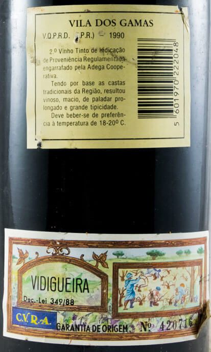 1990 Vidigueira Vila dos Gamas tinto