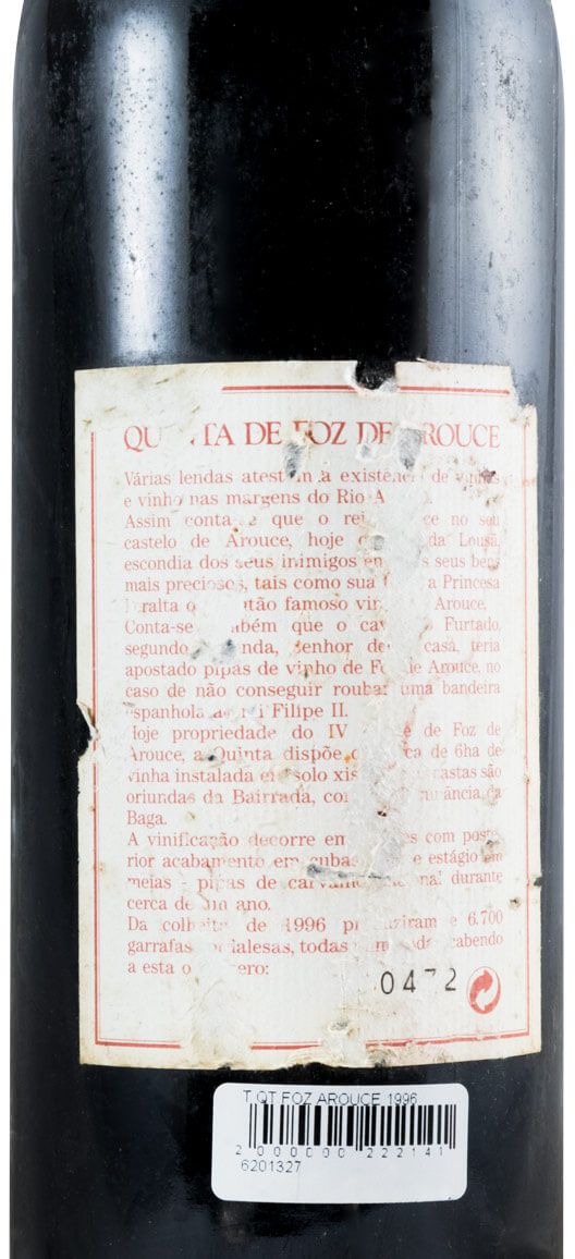 1996 Quinta de Foz de Arouce tinto