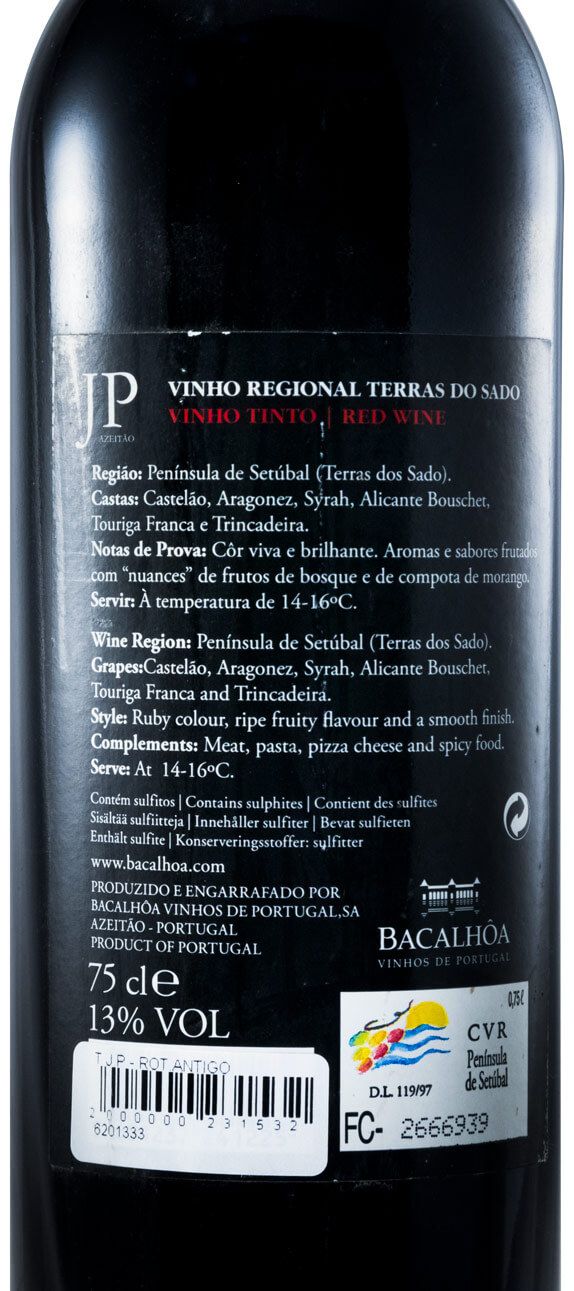 J.P. tinto (rótulo antigo)