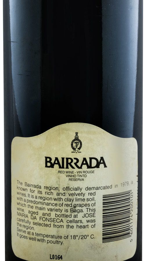 1985 José Maria da Fonseca Reserva red