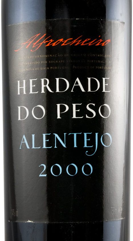 2000 Herdade do Peso Alfrocheiro red