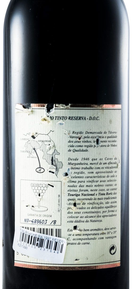 1997 Murganheira Reserva red