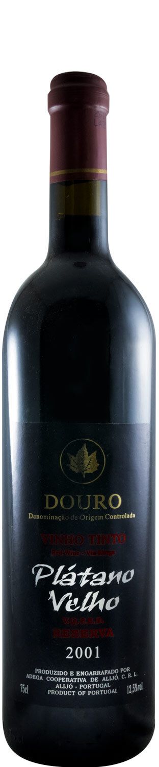 2001 Plátanos Velho Reserva red