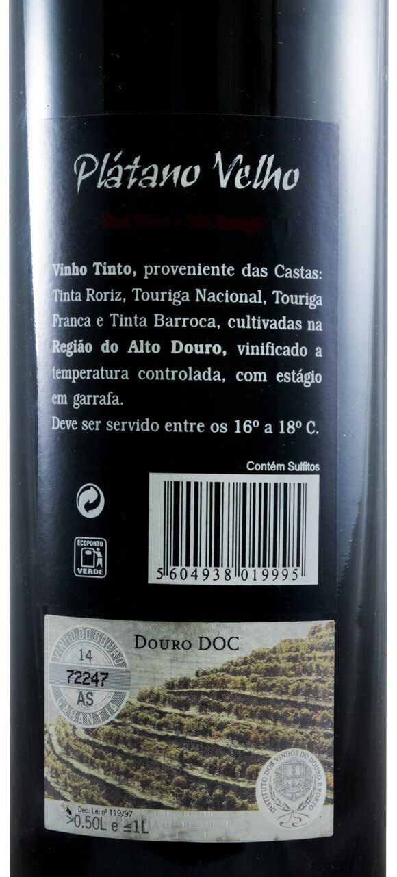 2001 Plátanos Velho Reserva red