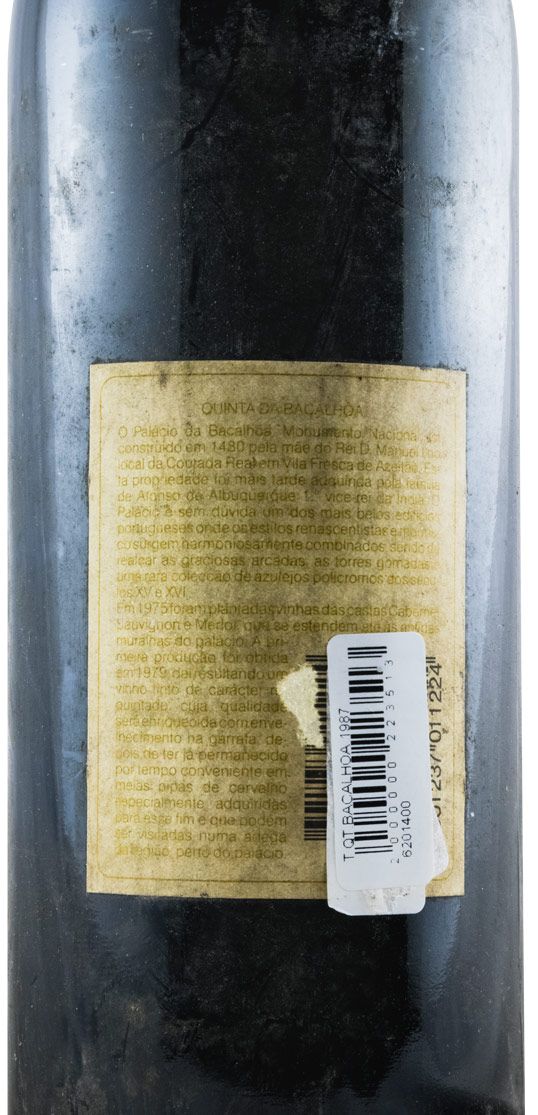 1987 Quinta da Bacalhôa red