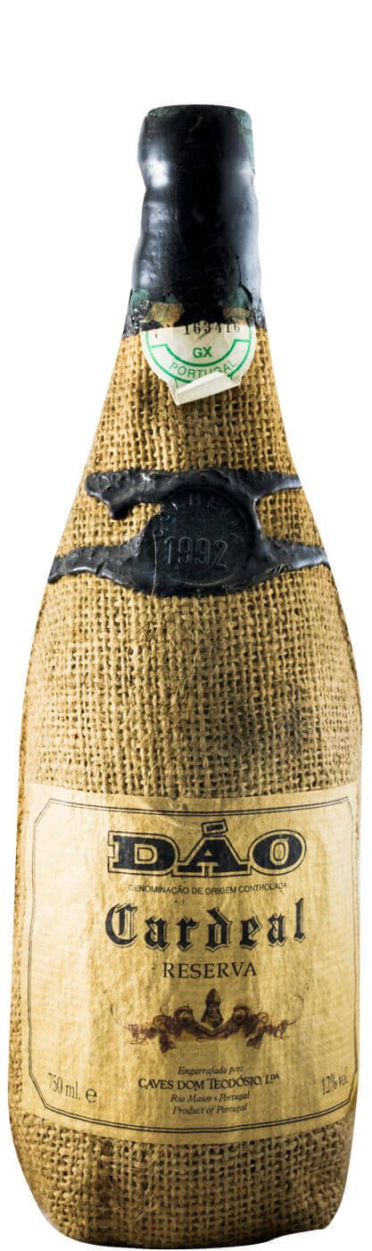 1992 Cardeal Reserva red
