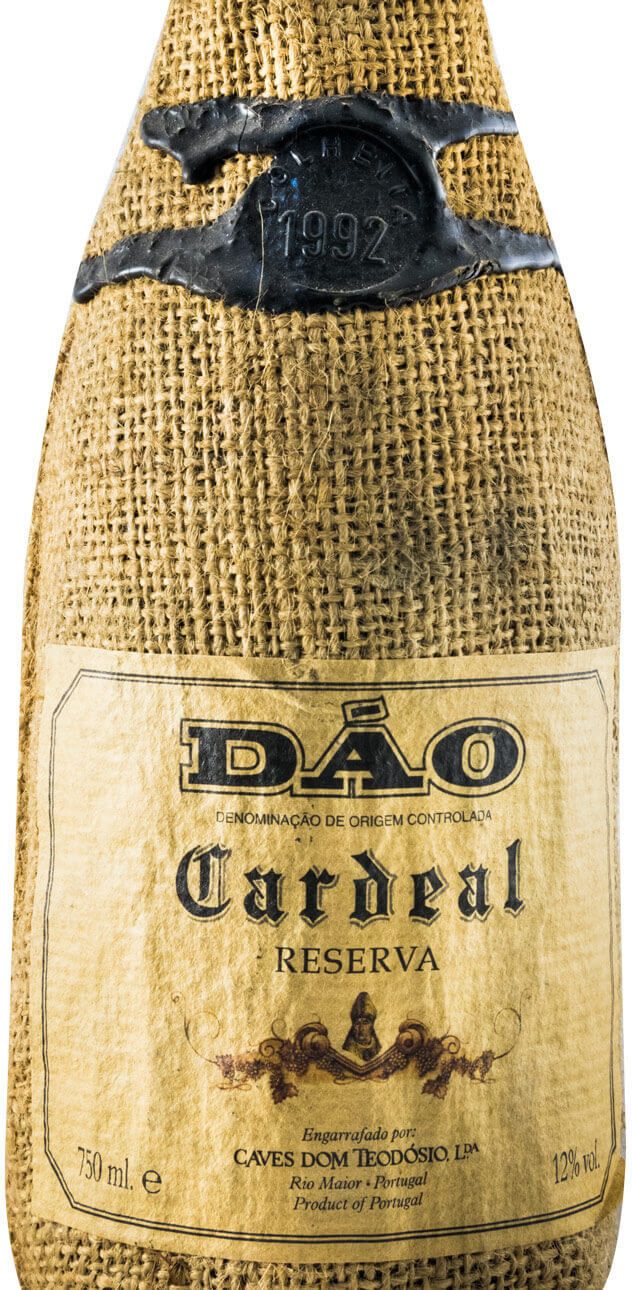1992 Cardeal Reserva red