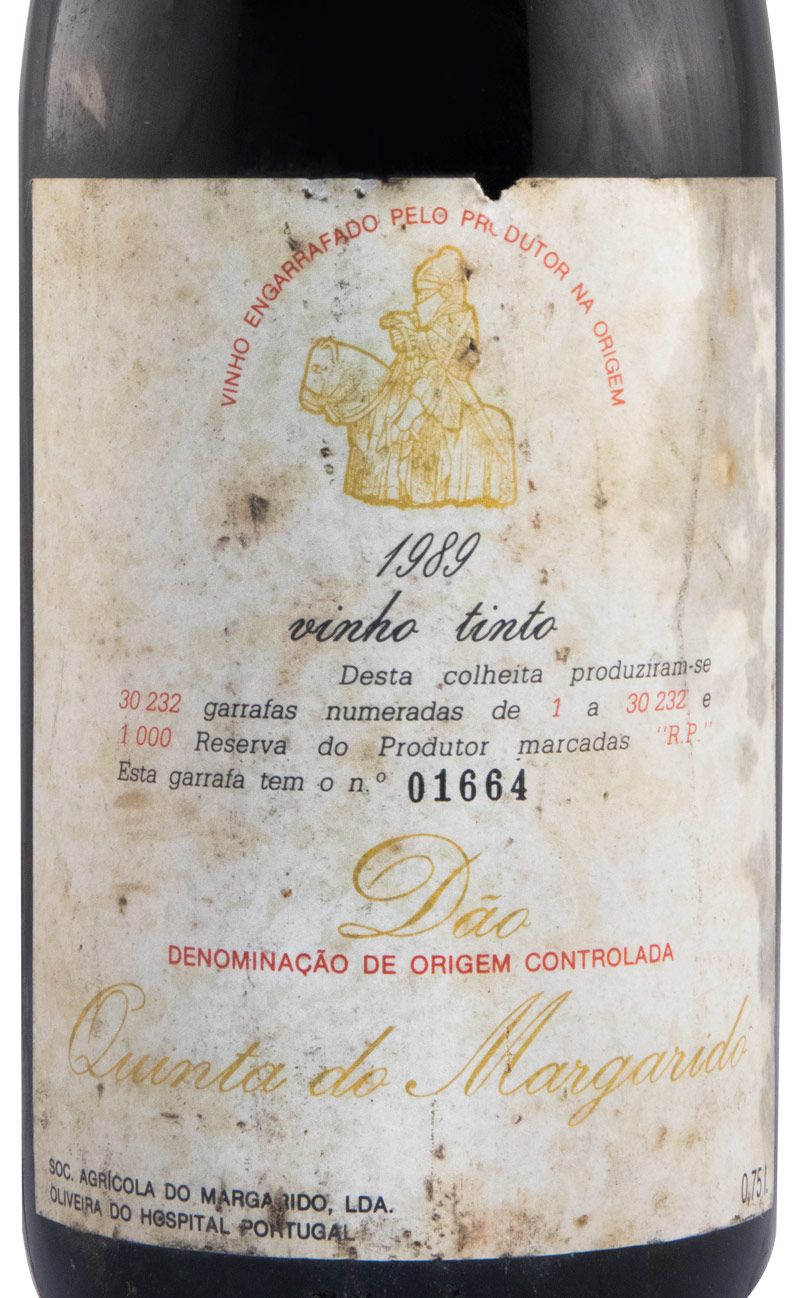 1989 Quinta do Margarido red