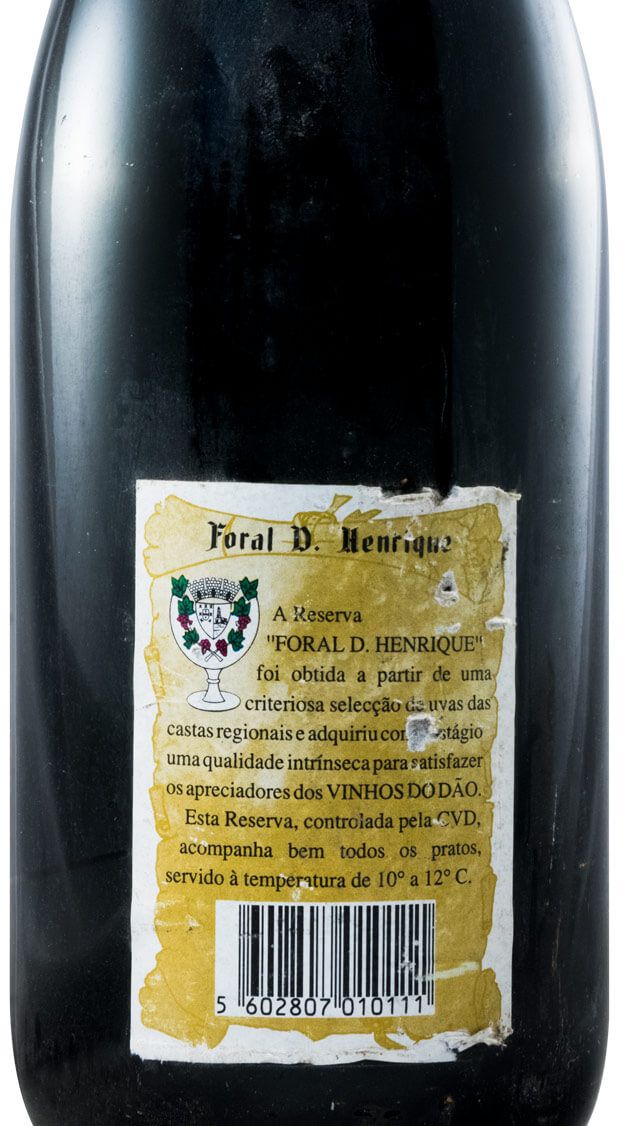 1989 Foral D. Henrique Reserva red