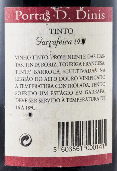 1991 Portas D. Dinis Garrafeira red