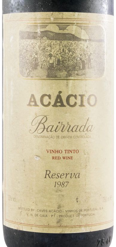 1987 Caves Acácio Reserva tinto