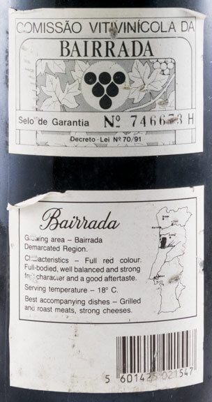 1987 Caves Acácio Reserva tinto