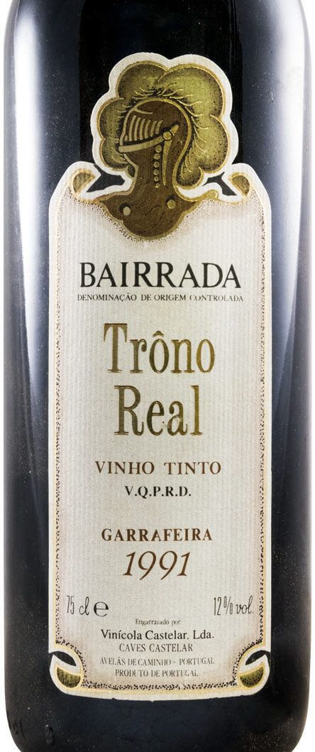 1991 Trôno Real Garrafeira tinto