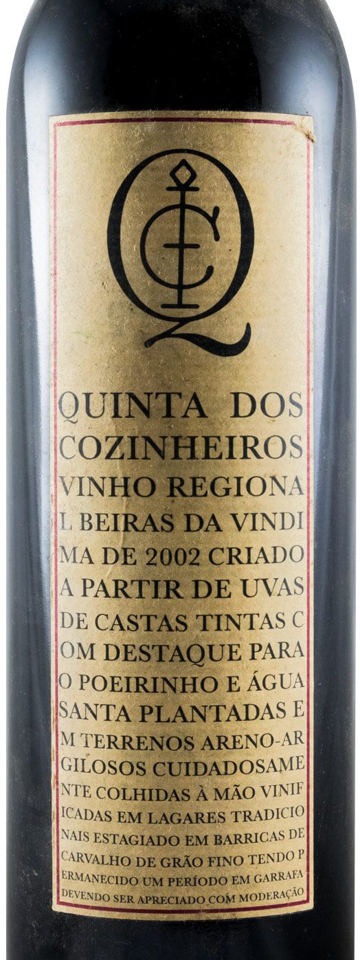 2002 Quinta dos Cozinheiros red