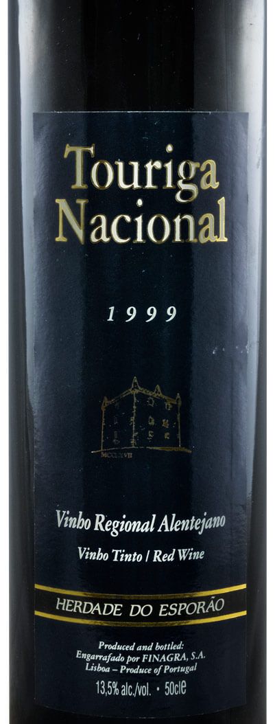 1999 Esporão Touriga Nacional tinto 50cl
