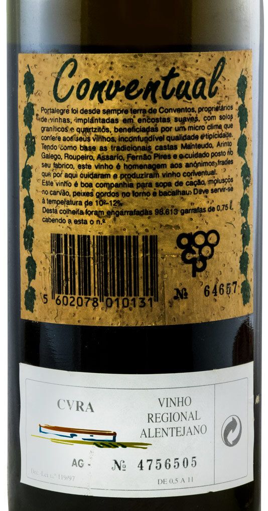 1997 Conventual white