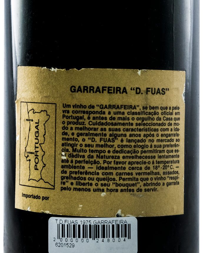 1975 D. Fuas Garrafeira red