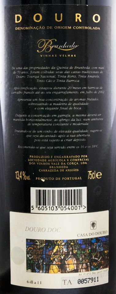 2000 Brunheda Vinhas Velhas red