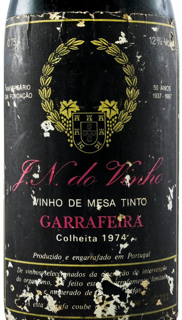 1974 Junta Nacional do Vinho Aniversário 50 anos Fundação red