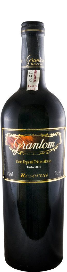 2001 Real Companhia Velha Grantom Reserva red