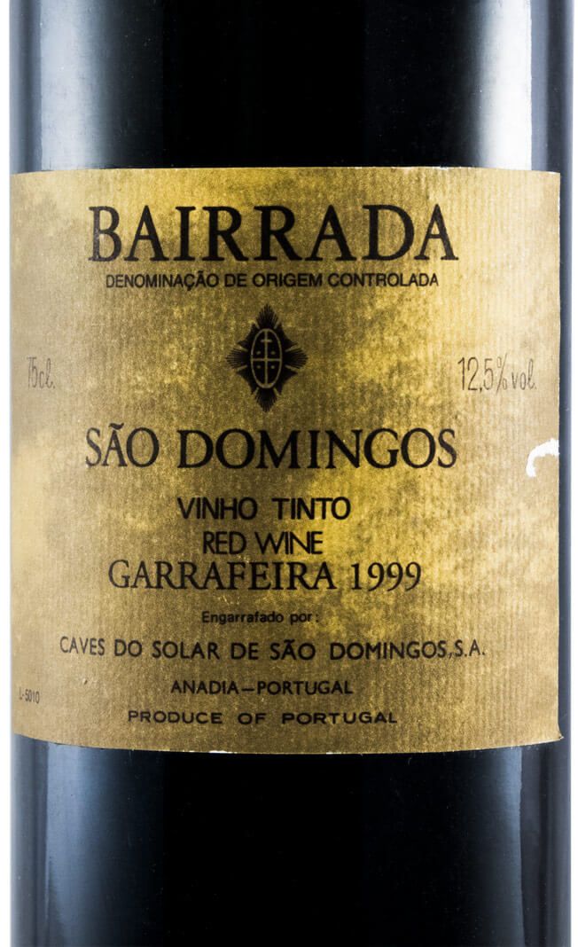 1999 São Domingos Garrafeira Bairrada tinto