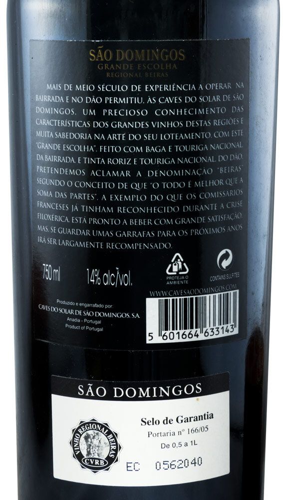 2004 São Domingos Grande Escolha tinto