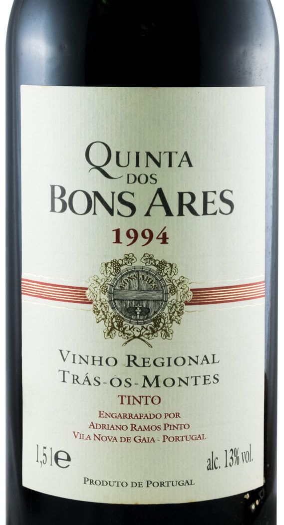 1994 Quinta dos Bons Ares tinto 1,5L
