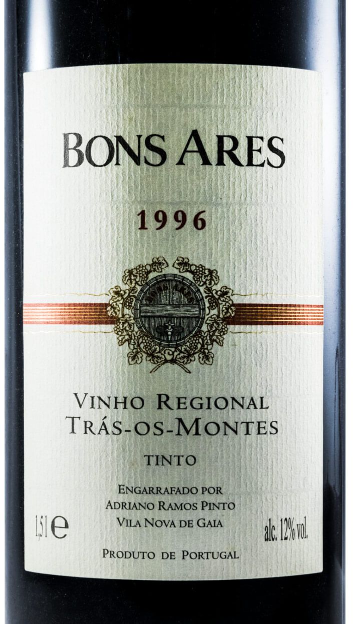 1996 Quinta dos Bons Ares red 1.5L