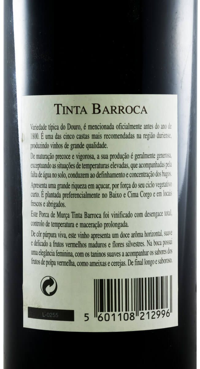 1999 Porca de Murça Tinta Barroca tinto