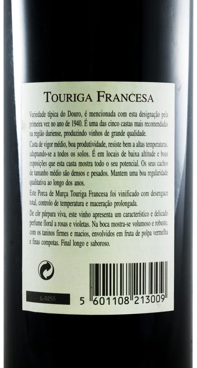 1999 Porca de Murça Touriga Francesa tinto