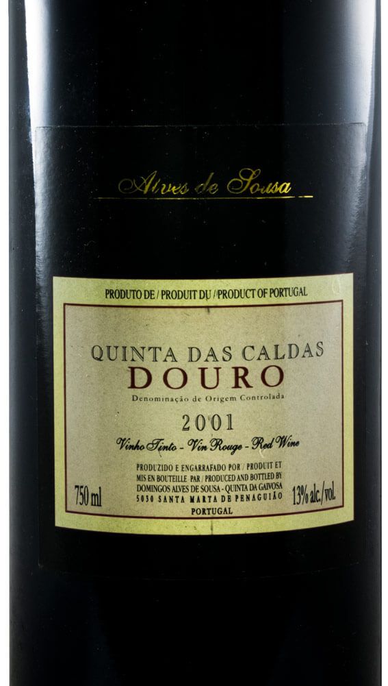 2001 Quinta das Caldas red