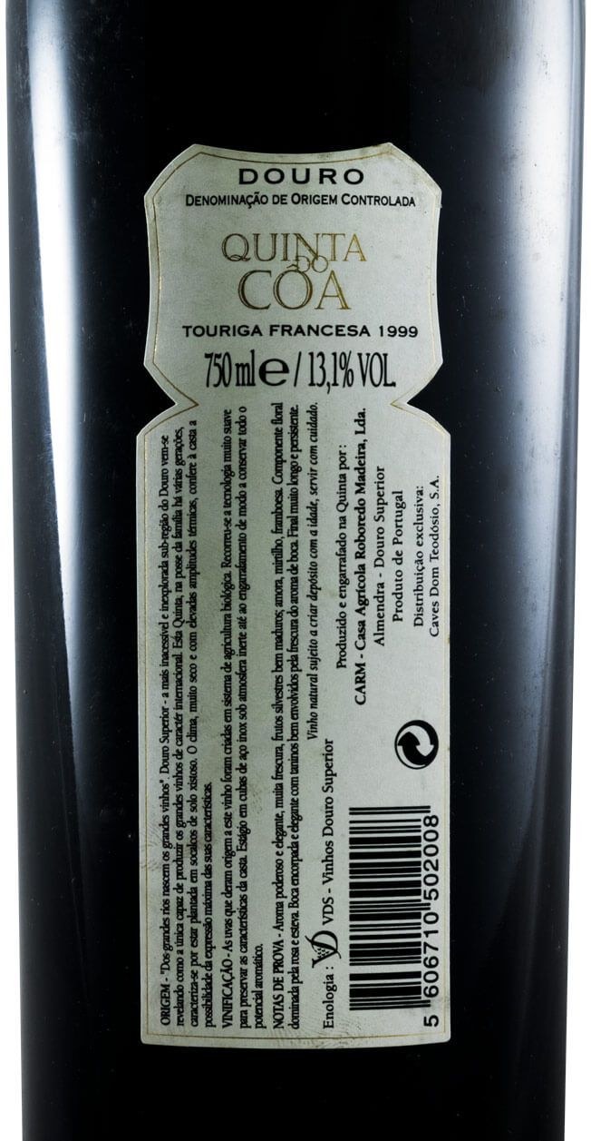 1999 Quinta do Côa Touriga Francesa red