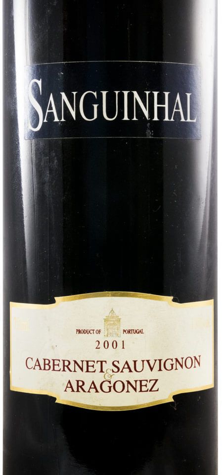 2001 Quinta do Sanguinhal Cabernet Sauvignon e Aragonez red