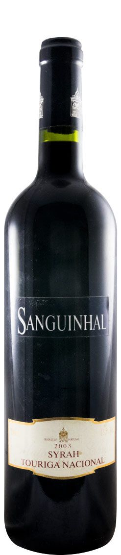 2003 Quinta do Sanguinhal Syrah e Touriga Nacional tinto
