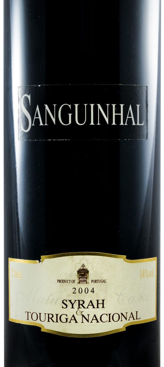 2004 Quinta do Sanguinhal Syrah e Touriga Nacional tinto