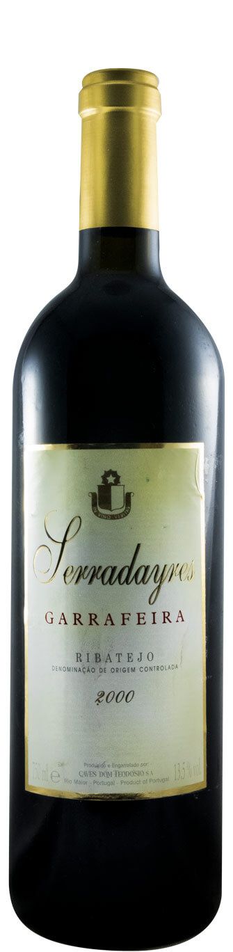 2000 Serradayres Garrafeira red