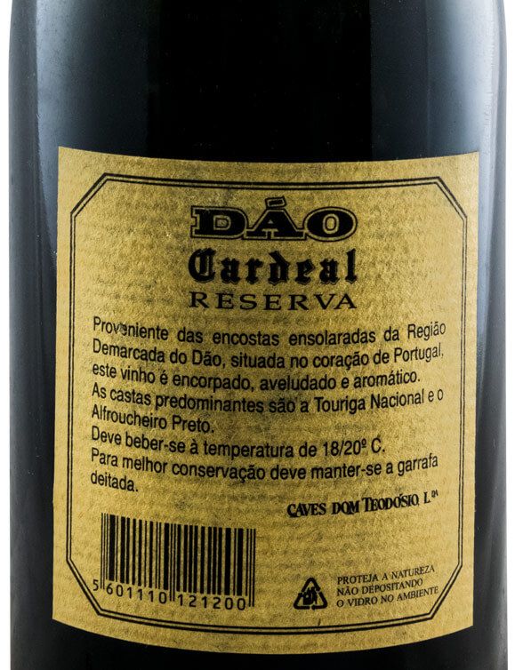 1983 Cardeal Reserva tinto