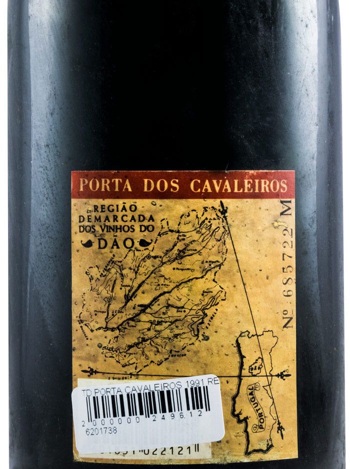 1991 Porta dos Cavaleiros Reserva red