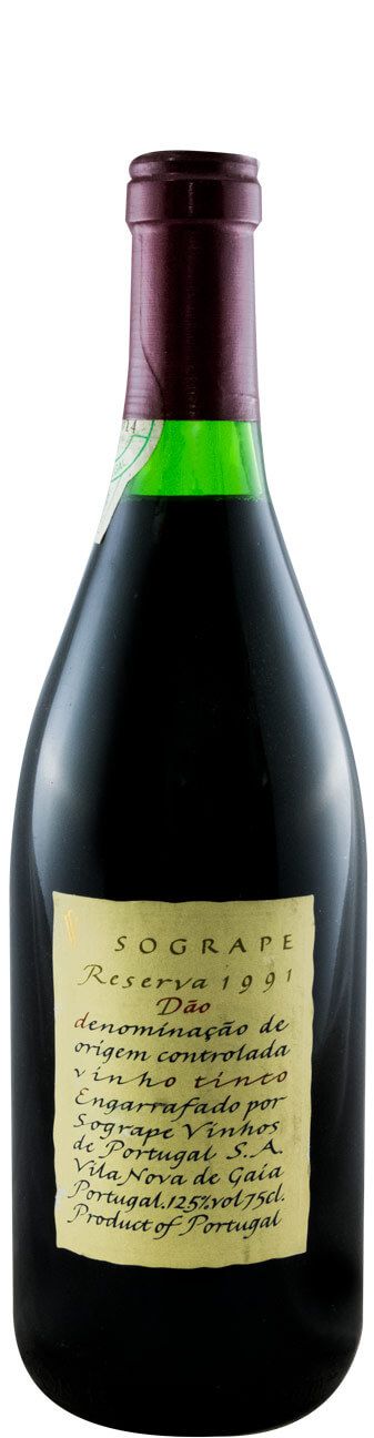 1991 Sogrape Reserva tinto