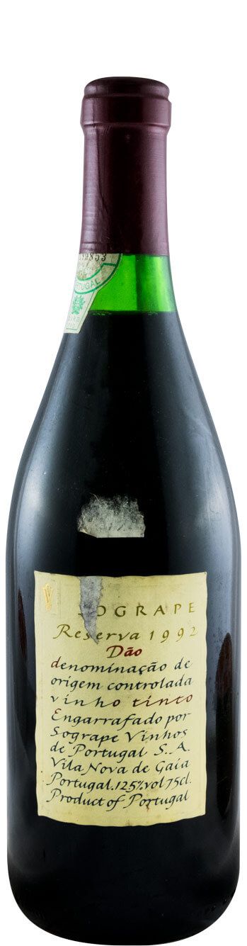 1992 Sogrape Reserva red
