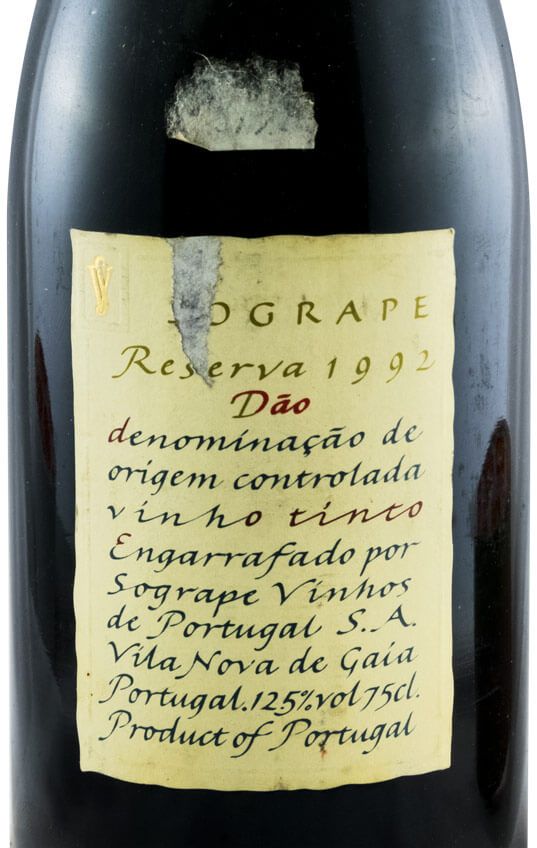 1992 Sogrape Reserva red