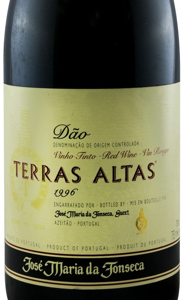 1996 José Maria da Fonseca Dão Terras Altas tinto