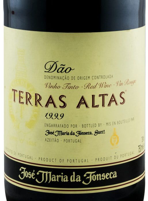 1999 José Maria da Fonseca Dão Terras Altas red