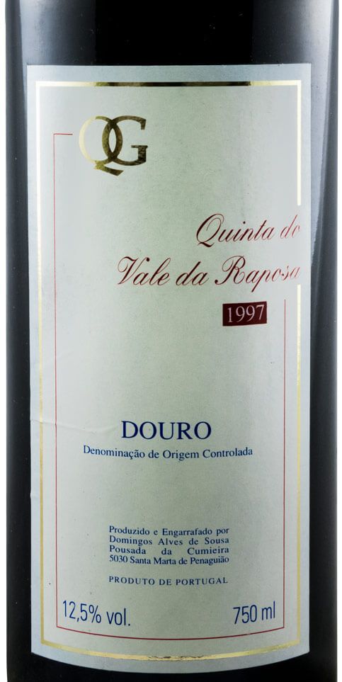 1997 Quinta do Vale da Raposa red