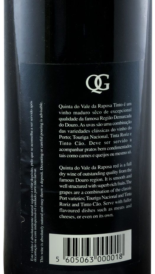1997 Quinta do Vale da Raposa red