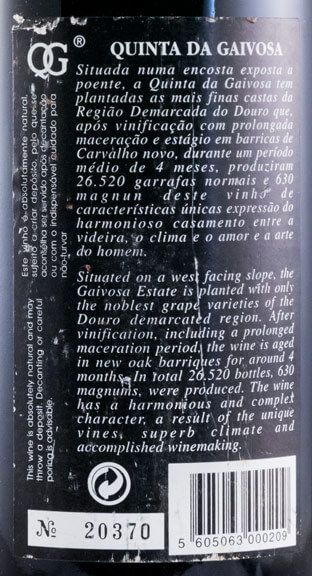 1999 Quinta da Gaivosa tinto